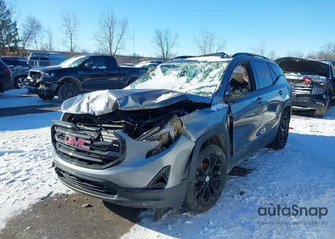 2019 GMC Terrain Sle z USA, uszkodzony, nr VIN 3GKALTEVXKL401339